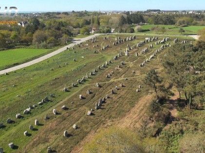 Survol des Menhirs