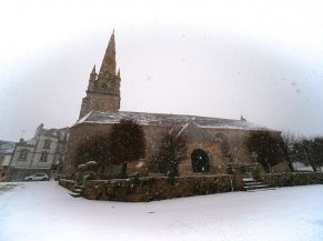 Carnac sous la neige (février 2021)