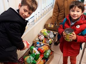 L'école publique des Korrigans participe à la collecte nationale