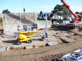 Construction d'un nouveau restaurant scolaire