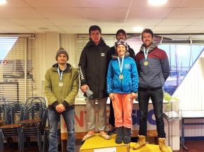 Podium slalom (25/11/2017)