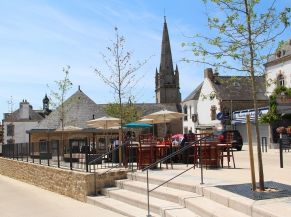 Réhabilitation du secteur nord de l'église, dans le bourg