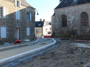 Réhabilitation du secteur nord de l'église,dans le bourg 