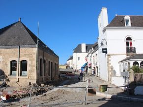 Réhabilitation du secteur nord de l'église,dans le bourg 