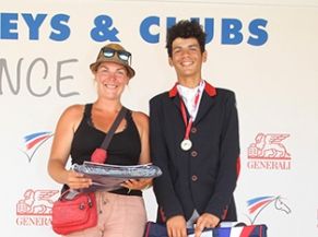 Titouan Bernier, médaillé Bronze aux championnats de France poney