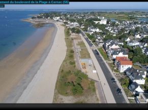 Aménagement du Boulevard de la Plage Avant/Après travaux