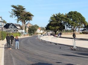 Travaux bd Plage