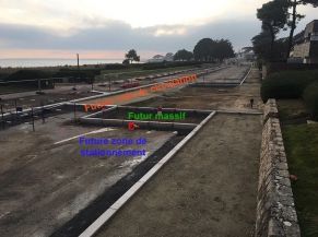 Travaux Boulevard de la Plage