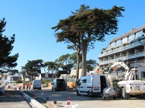 Travaux boulevard de la Plage 