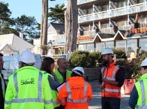 Travaux boulevard de la Plage