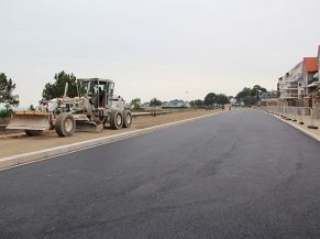 Travaux d'aménagement du Boulevard de la Plage