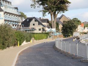 Travaux d'aménagement du Boulevard de la Plage 