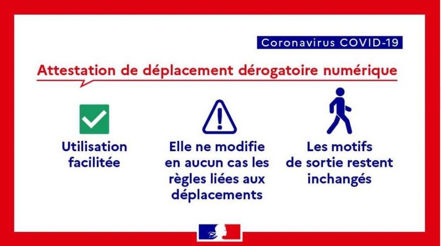 Coronavirus_Ministère de l'INtérieur_Atetstation numérique 2