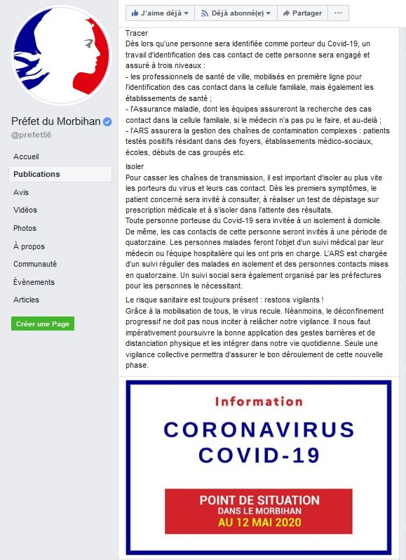 Coronavirus_Préfecture_Bilan épidémiologique au 12 mai 2020 Part 2