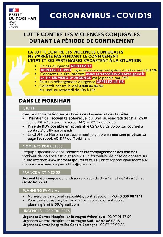 Coronavirus_Préfecture_Lutte contre les violences familiales_début avril 2020